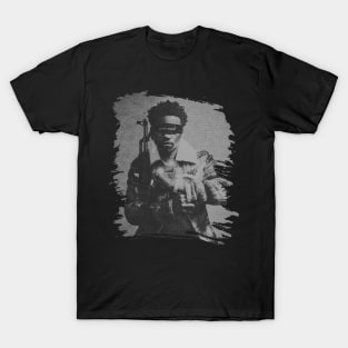 Roddy Ricch // Retro poster T-Shirt